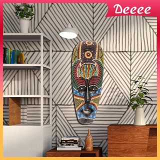 Deeee 1 pza Máscara De pared De madera Estilo Africano