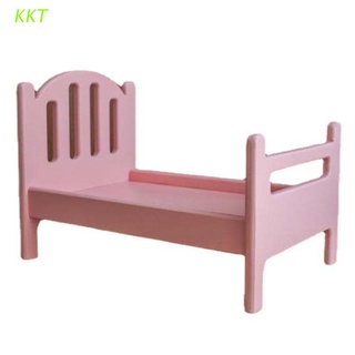 KKT-Muebles De Fotografía Para Recién Nacidos , Cama De Madera , Foto , Posando Cuna Rosa