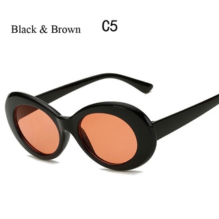 Fashion Retro Men/Women Oval Sunglasses UV400 Hip Hop (8)