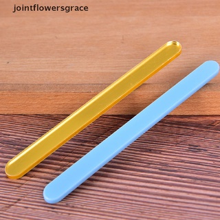 Jgco 10pcs acrylic Ice Cream Sticks Popsicle Stick Kids DIY Handmade Making Crafts Grace (6)