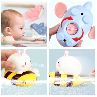 Tik Tok bebé juguetes de baño pulverización unicornio tiburón conejo abeja coordinación ojo padre-hijo interacción bañera juguetes de agua reloj juguetes don