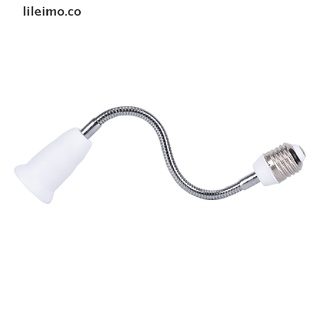 lileimo 30cm extensor de lámpara flexible adaptador de extensión e27 a e27 bombilla de luz titular de la lámpara. (6)