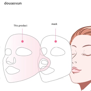 douaoxun 1pc reutilizable para mujer/herramienta para el cuidado de la piel/máscara facial de silicona fija/hidratante
