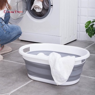 Pp plegable cesta de almacenamiento de ropa de pie baño sucio cesta de ropa de coche de juguete cesta de almacenamiento de artículos de tocador herramienta de baño (1)