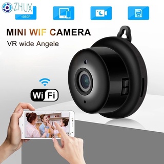 Wifi IP Camera Mini HD1080P Wireless Home Security Small CCTV Infrared Night Vision Motion Detection SD Card Slot Audio V380 APP mettloveco