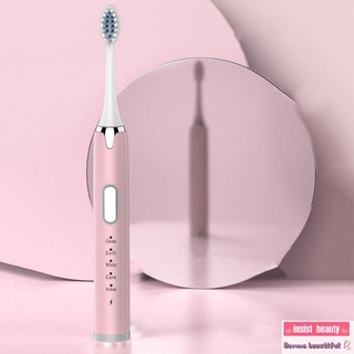 Cepillo de dientes Sonic eléctrico inteligente temporizador cepillo de dientes IPX7 impermeable cepillo de limpieza de dientes /BIG (6)