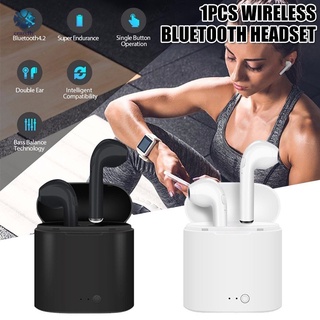 I7S TWS auriculares inalámbricos Bluetooth auriculares estéreo auriculares auriculares con caja de carga micrófono para todos los Bluetooth