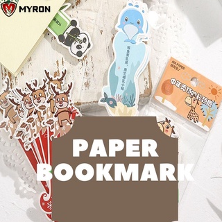 Myron 10 hojas lindo separadores marcadores multifunción libro página Clip papel marcador accesorios de oficina regalos de profesor Kawaii papelería arte suministros