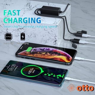 Otto - Kit de cargador USB rápido para motocicleta, adaptador SAE a USB, con fusible en línea de 10A