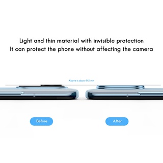 Protector De Pantalla De Lente De Cámara Trasera Azul Para Xiaomi 11 De Aleación De Aluminio Anillo De Película Mi 11 Cubierta Caso (6)