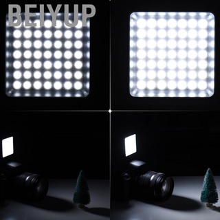 Beiyup 5.5W DC3V 6000K LED Photograph Light Video Lamp Camera Fill Lights for DSLR Cameras