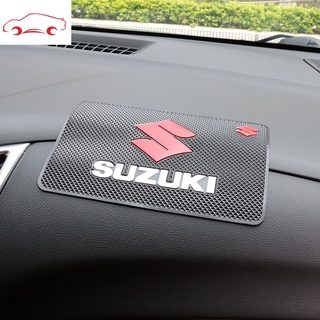 Alfombrilla adhesiva antideslizante para salpicadero de coche adecuada para Suzuki Vitara Swift XL7 Presso Dzire Jimny Ciaz Celerio Ertiga