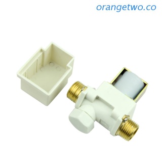 orangetwo válvula solenoide eléctrica 1/2" para nuevo aire de agua n/c normalmente cerrado ac 220v