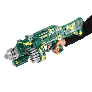 0913d sb253 full-auto soft bullet blaster pistola de juguete con 40 dardos cargando 20 balas