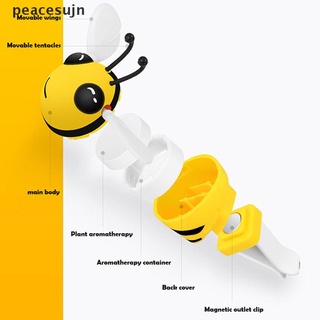 [jn] ambientador creativo de abejas/difusor de perfume automático para coche/desodorante para coche. (6)