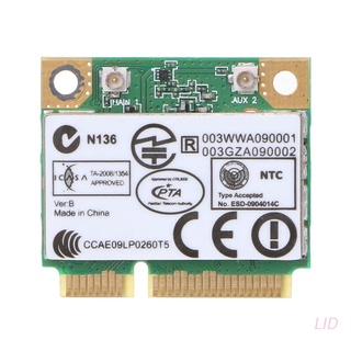 LIDU1 AR5B93 AR9283 Media Altura Mini PCI-E Inalámbrico Wlan WiFi Tarjeta 300Mpbs Para Atheros