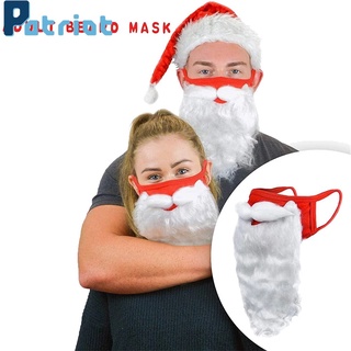 [creativo navidad santa claus barba máscaras decoración para el hogar vacaciones navidad cosplay fiesta]