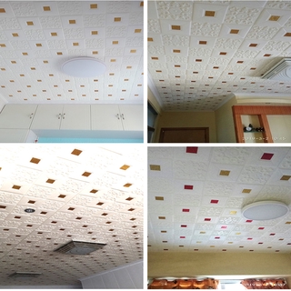 Papel pintado 3D de la habitación del techo del techo de la pared de la pared de espuma autoadhesiva (6)