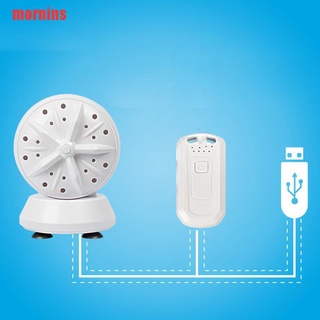 {mornins} Mini lavadora ultrasónica portátil Turbo Personal lavadora giratoria OWB (9)