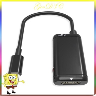 Adaptador USB-C tipo C a HDMI Compatible con USB TV para Cable Android MHL [G.D.]