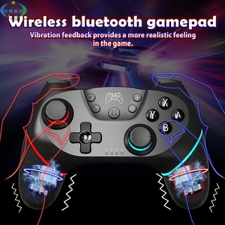 Wltv controlador inalámbrico Bluetooth para interruptor Gamepad con Cable de carga controlador de juego