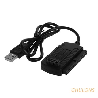GHULONS USB 2.0 A IDE/SATA 2.5 " 3.5 " Disco Duro HDD Convertidor Cable Adaptador Nuevo