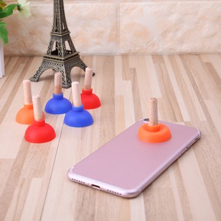 mojito mini colorido soporte de émbolo en forma de inodoro soporte de ventosa para teléfono móvil psp (2)