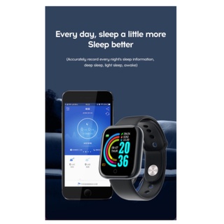 Update Y68/D20 Reloj Inteligente Con Bluetooth Impermeable Deportivo Smartwatch (7)