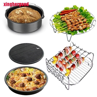 Xinghergood 5 pzs accesorio De cocina/canasta para pasteles De Pizza Pan Fryer De aire Xhg