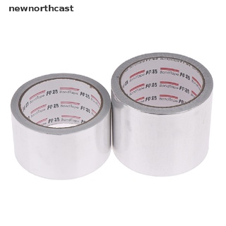 [newnorthcast] cinta de papel de aluminio de 20 m adhesivo adhesivo resistente al fuego de alta temperatura
