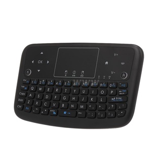 Bf A36 Mini teclado inalámbrico GHz Air Mouse recargable Touchpad teclado para Android TV Box Smart TV PC PS3