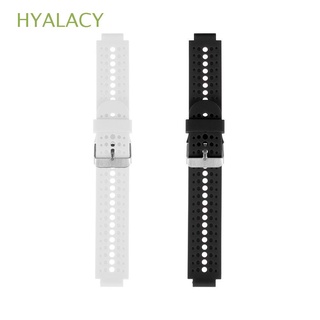 hyalacy nueva correa de pulsera reloj inteligente pulsera de silicona banda de reloj deporte color sólido clásico suave reemplazo