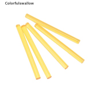 [colorfulswallow] 12 x palos de pegamento de queratina profesional para extensiones de cabello humano amarillo caliente (6)