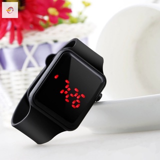 Reloj inteligente de silicona Led Digital reloj de moda luminoso reloj deportivo pulsera Unisex