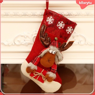 Kllxrytu calcetín Para decoración De árbol De navidad/gran capacidad De navidad