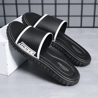 Selipar 2021 nuevas zapatillas de los hombres de verano al aire libre de suela gruesa antideslizante resistente al desgaste de la moda Simple sandalias y zapatillas de los hombres (2)