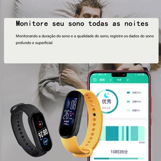 M5 Smartwatch Bluetooth 4.2 monitor De Frecuencia Cardíaca/Rastreador De fitness (2)