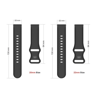Para Huami amazfit gts 2 mini 2e correa de silicona correa de reloj de 20 mm banda de reloj de reemplazo de pulsera amazfit gts bip (2)