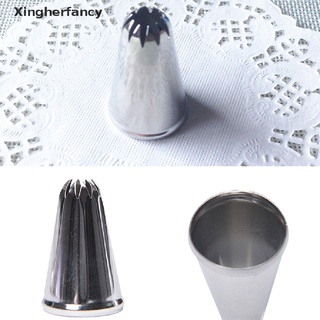 Xfmy boquilla de acero inoxidable para pastelería/tubo de crema para glaseado/decoración de pastel/Fondant 1827