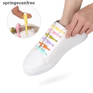 spef conveniente portátil perezoso zapato colorido ocio deportes cordones elástico silicona libre
