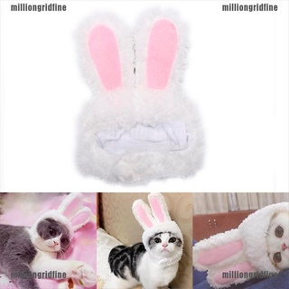 mico gato bunny orejas de conejo sombrero mascota gato cosplay disfraces para gatos pequeños perros fiesta 210824