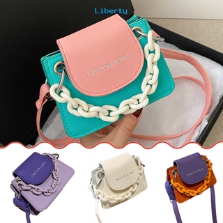 {Ly} Mini exquisita cadena de las mujeres Crossbody bolso de hombro bolso de moda accesorios