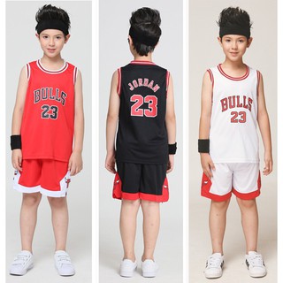 nba chicago bulls no.23 jordan kids baloncesto jersey set niños ropa deportiva
