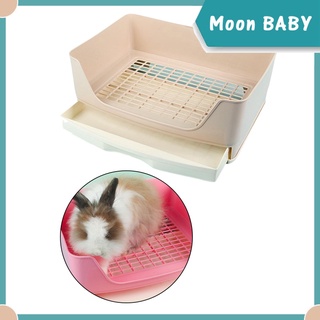 Pequeño Animal arena para mascotas inodoro orinal entrenador esquina cama cama caja de ropa de cama para mascotas pequeño Animal, conejo/Guinea