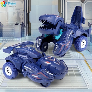 4 Colores Juguete Robot Carro Deformación Dinosaurio Impacto/De Fricción Regalos De Navidad Para Niños