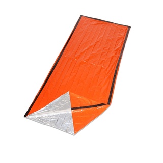 Emergency Survival Sleeping Bag and Poncho, Waterproof Lightweight Thermal Blanket for Camping Hiking Outdoor Adventure (3)