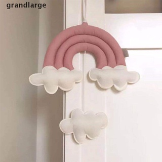 [grandlarge] cama de bebé colgante nubes tienda adornos decoración de la habitación de los niños fotografía