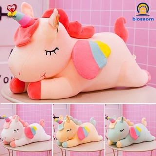 lindo unicornio forma animales peluche juguetes suave arco iris ángel unicornio relleno almohada regalo para niños (1)