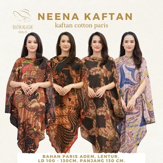 Neena KAFTAN Paris asimétrica Batik Solo (Bocolate Caftan) #1