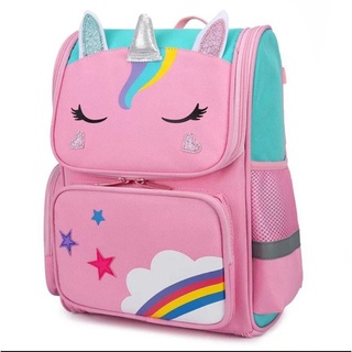 🙌 Unicornio personaje mochila niños bolsas de la escuela bolsas de viaje W0fd